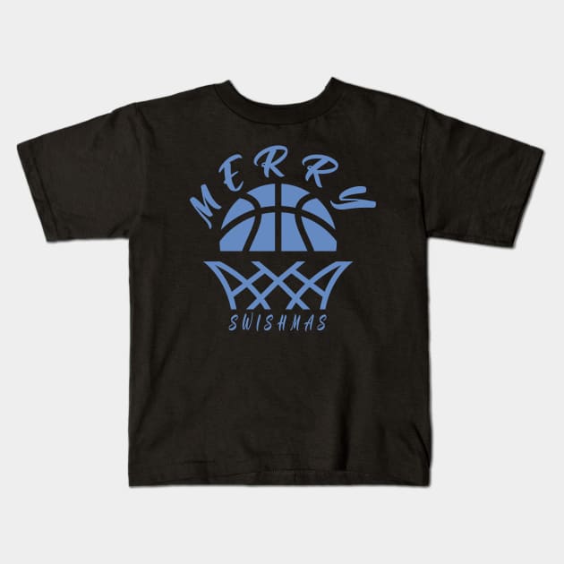 Basketball ball in hoop Kids T-Shirt by Picasso_design1995